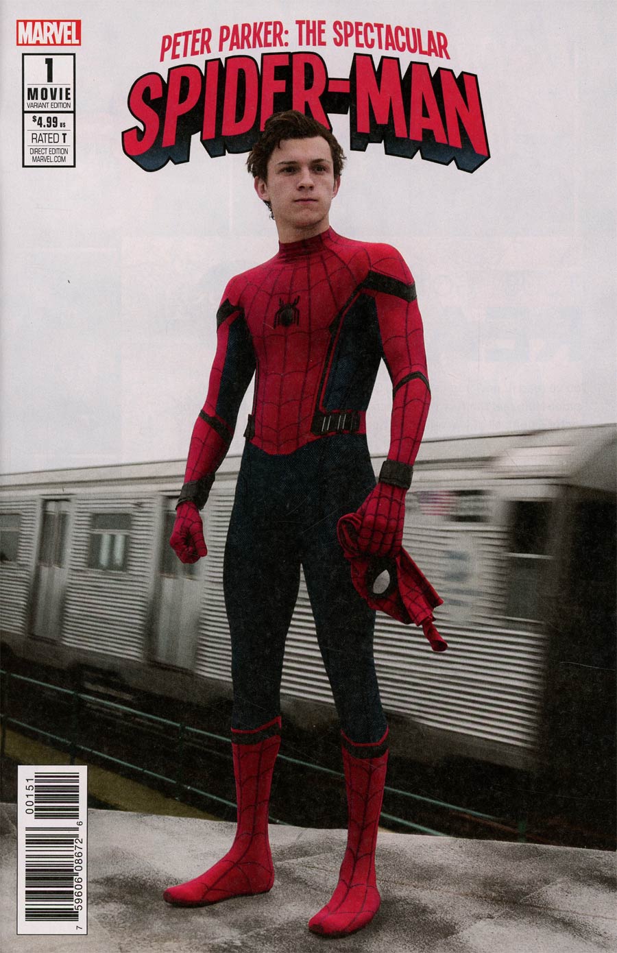 Peter Parker Spectacular Spider-Man #1 Cover G Incentive Movie Variant Cover