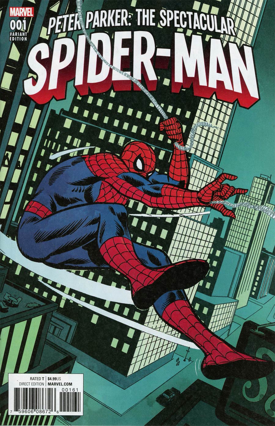 Peter Parker Spectacular Spider-Man #1 Cover I Incentive Ross Andru Remastered Variant Cover