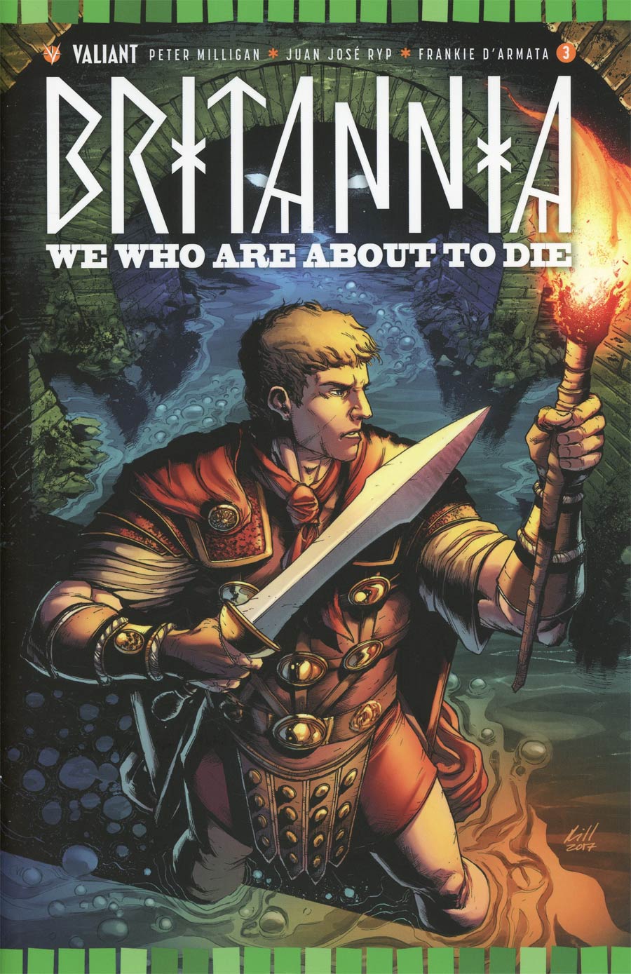 Britannia We Who Are About To Die #3 Cover C Incentive Robert Gill Variant Cover