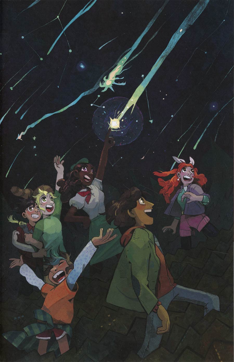 Lumberjanes 2017 Special Faire And Square #1 Cover B Incentive Hailey Thurrott Virgin Variant Cover