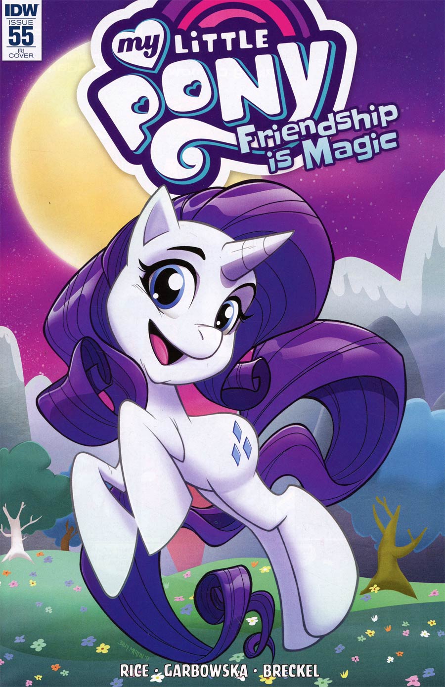 My Little Pony Friendship Is Magic #55 Cover C Incentive Billy Martin Variant Cover