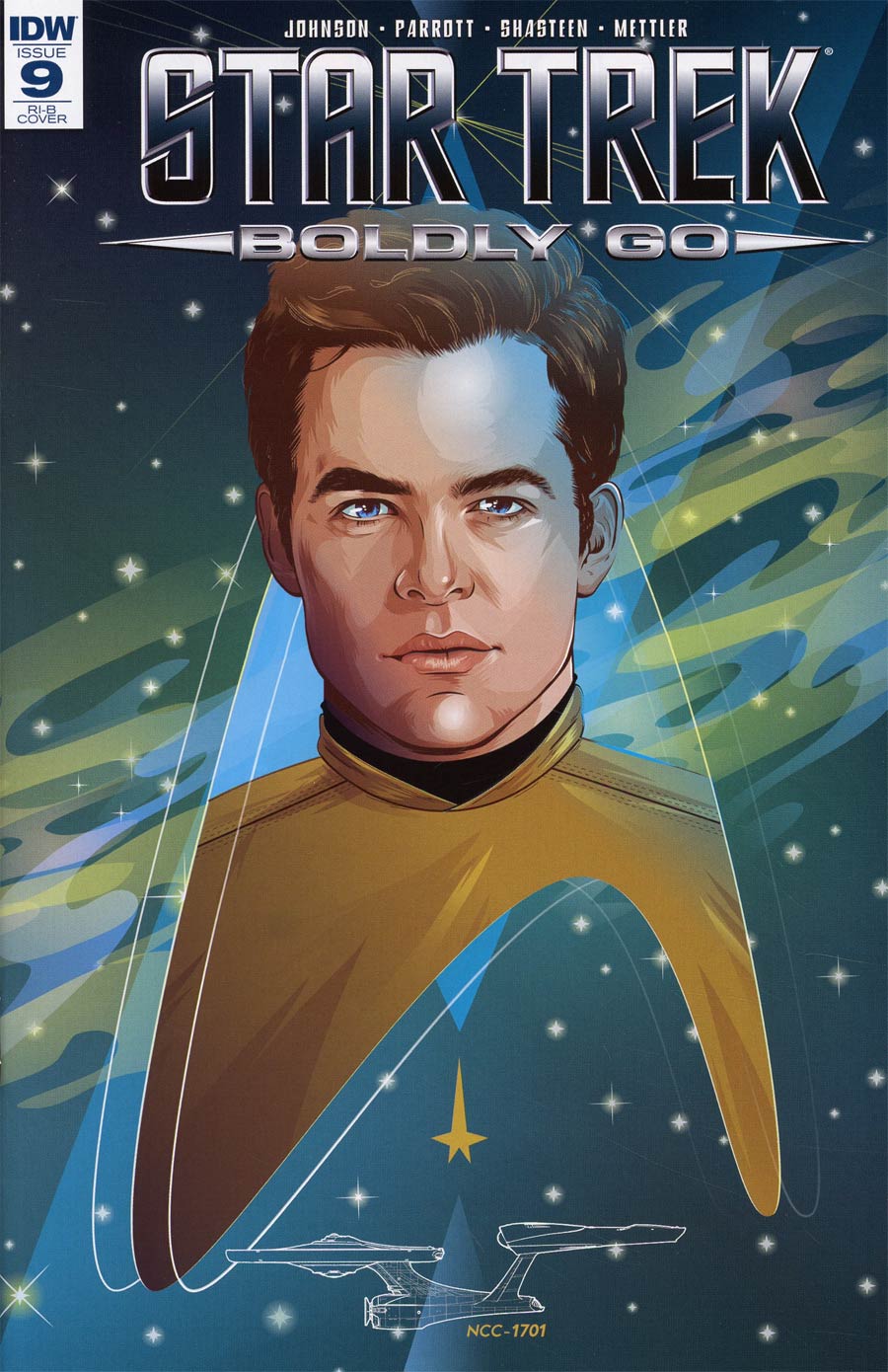 Star Trek Boldly Go #9 Cover D Incentive Cryssy Cheung Variant Cover