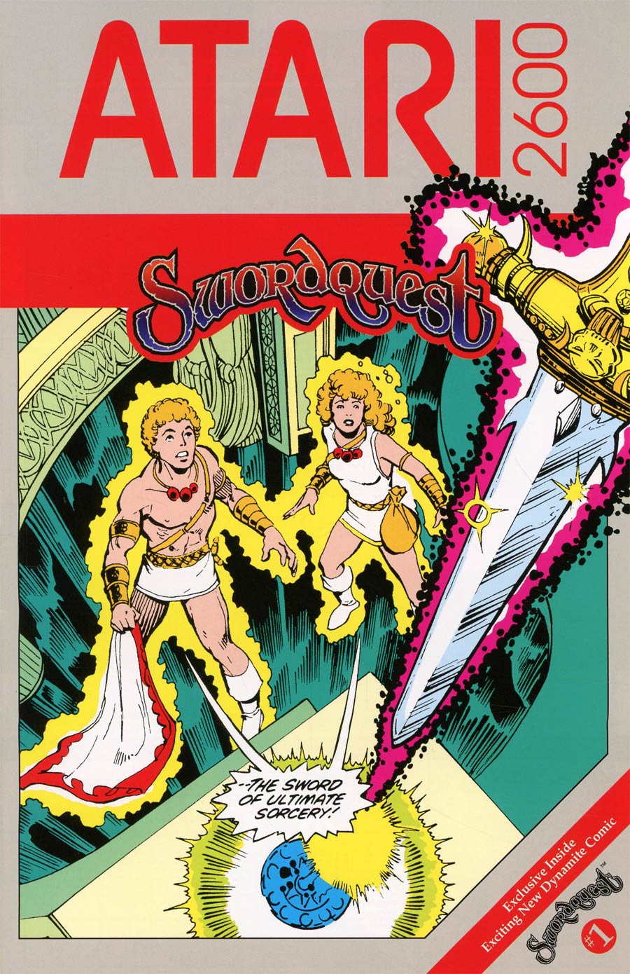 Swordquest #1 Cover K Incentive George Perez Retro Variant Cover