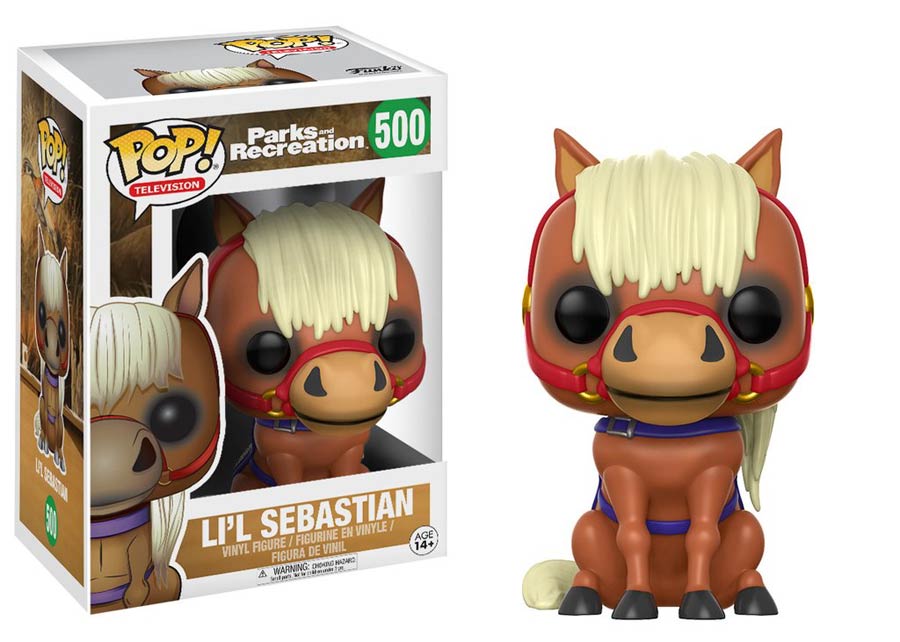 POP Television 500 Parks And Recreation Lil Sebastian Vinyl Figure