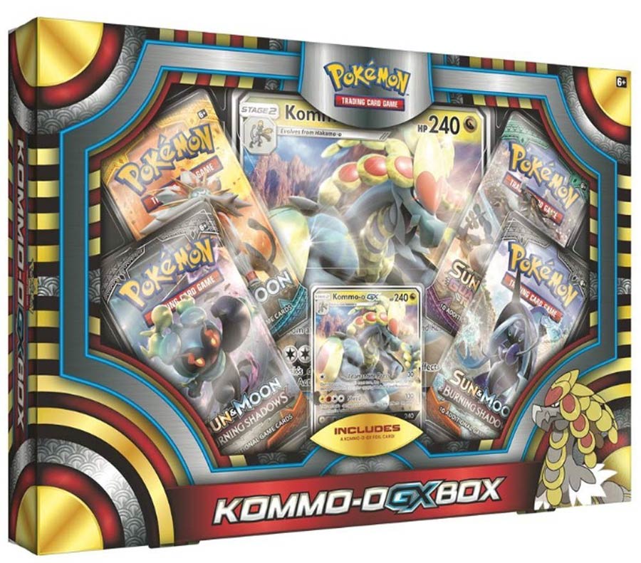 Pokemon TCG Kommo-O GX Box