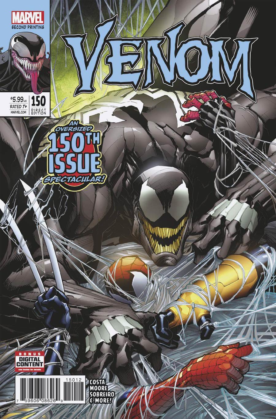 Venom Vol 3 #150 Cover J 2nd Ptg Gerardo Sandoval Variant Cover