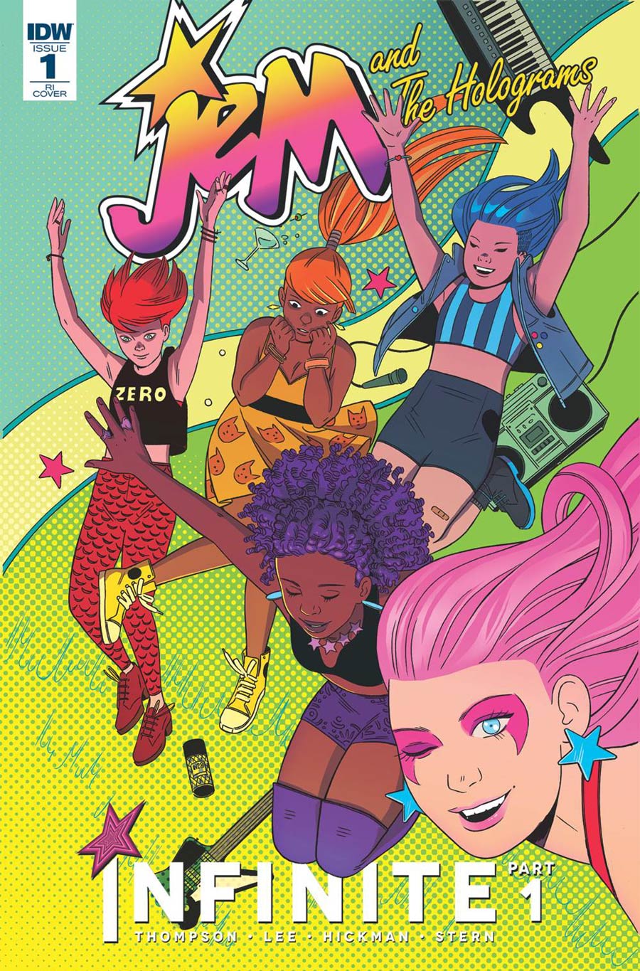 Jem And The Holograms Infinite #1 Cover C Incentive Marley Zarcone Variant Cover (Infinite Part 1)