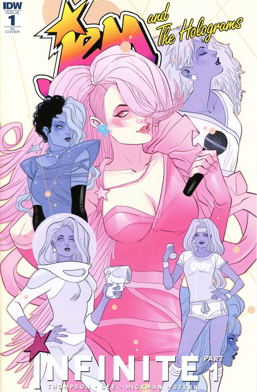 Jem And The Holograms Infinite #1 Cover D Incentive Marguerite Sauvage Variant Cover (Infinite Part 1)