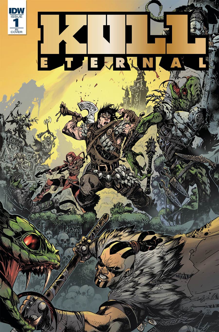 Kull Eternal #1 Cover D Incentive Jheremy Raapack Variant Cover