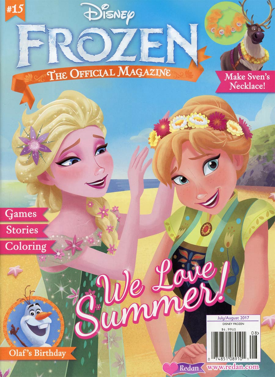 Disney Frozen The Official Magazine #15 July / August 2017
