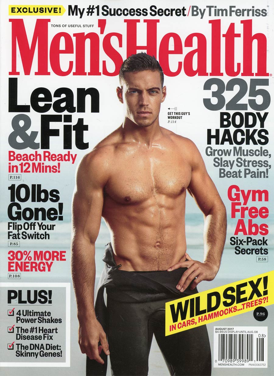 Mens Health Vol 32 #6 August 2017