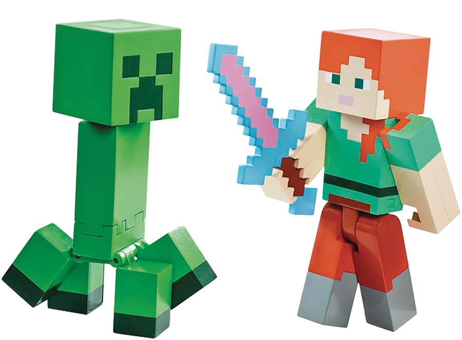 Minecraft 5-Inch Basic Action Figure Assortment Case