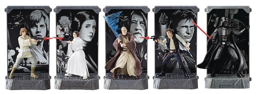 Star Wars Black Die-Cast Figure Assortment Case 201701