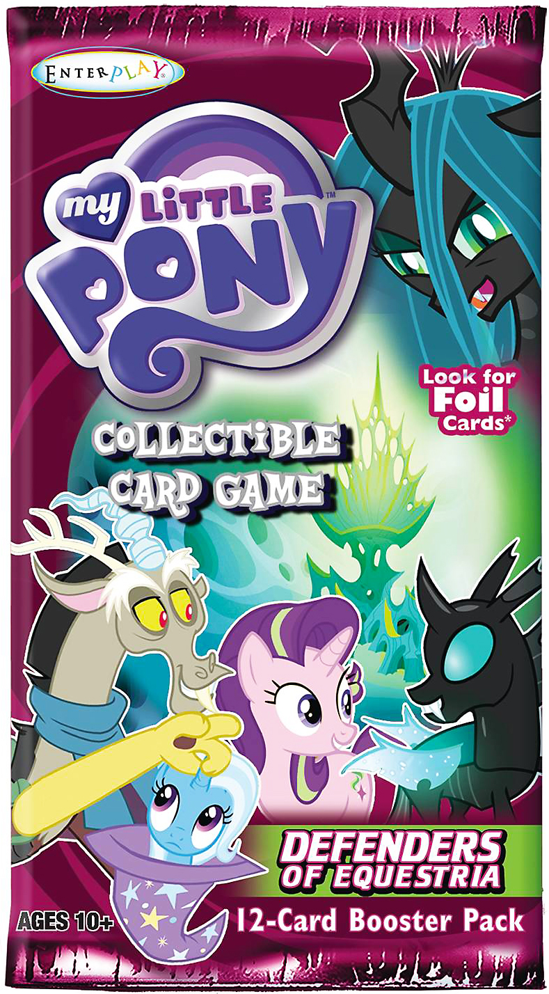 My Little Pony Defenders Of Equestria CCG Booster Pack