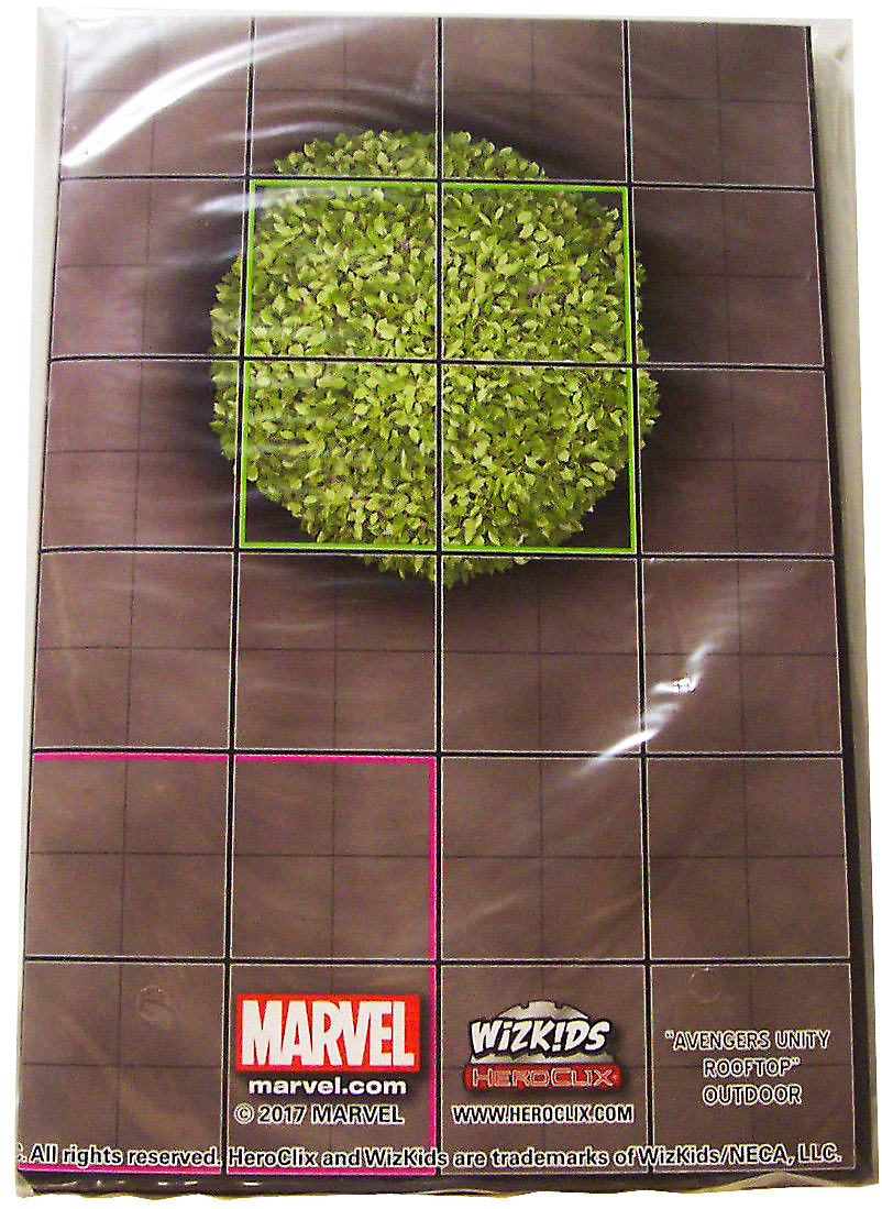 Marvel HeroClix 15th Anniversary Avengers Unity Rooftop Outdoor / Arthurs Castle Outdoor Map