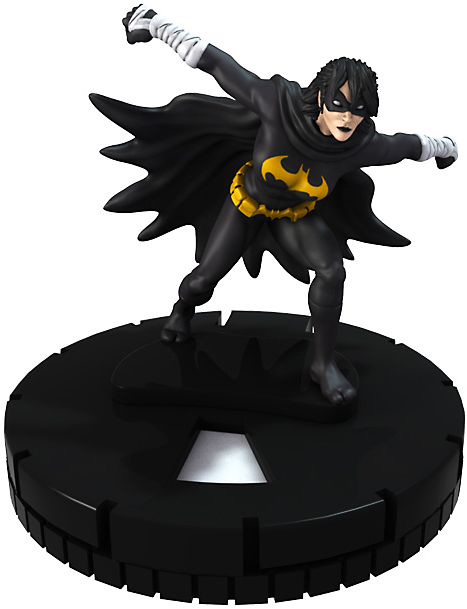 DC HeroClix Batgirl #D16-014 Black Bat Mini Figure With Card