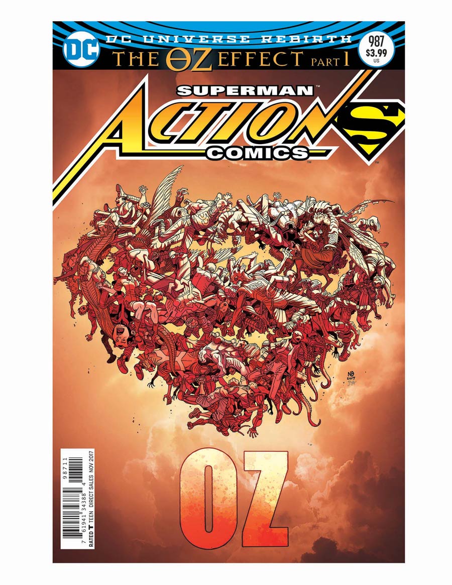 Action Comics Vol 2 #987 Cover A Regular Nick Bradshaw Lenticular Cover