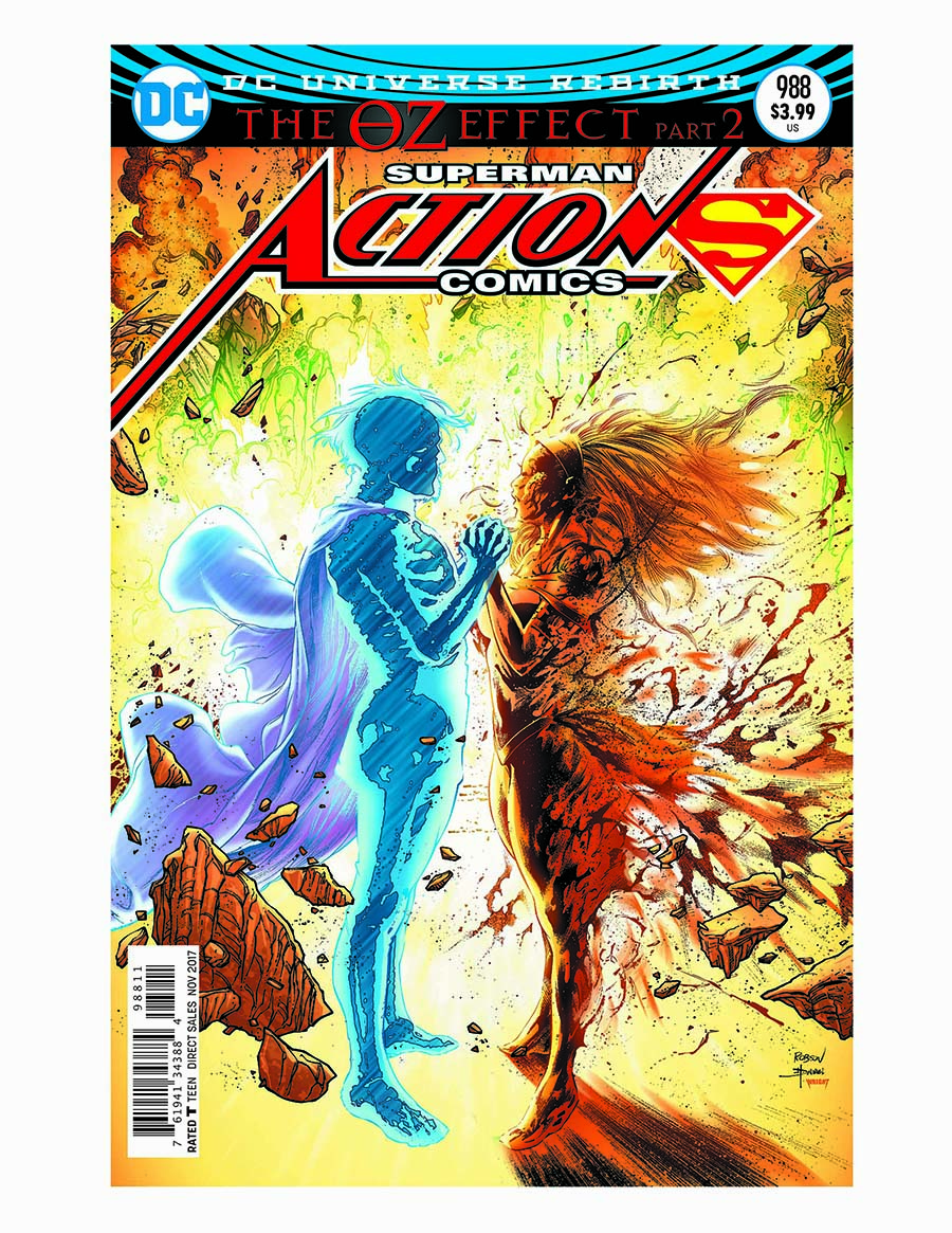 Action Comics Vol 2 #988 Cover A Regular Nick Bradshaw Lenticular Cover