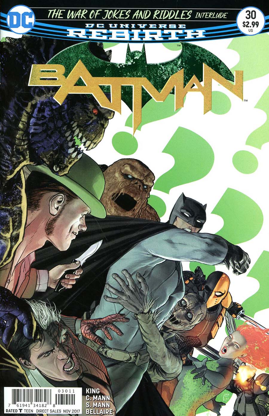 Batman Vol 3 #30 Cover A Regular Mikel Janin Cover
