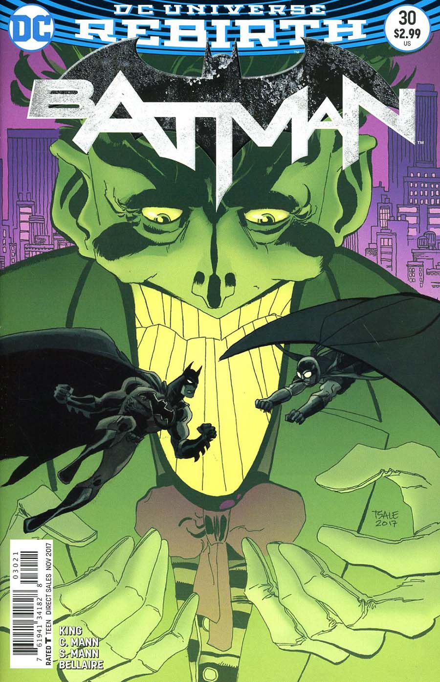 Batman Vol 3 #30 Cover B Variant Tim Sale Cover