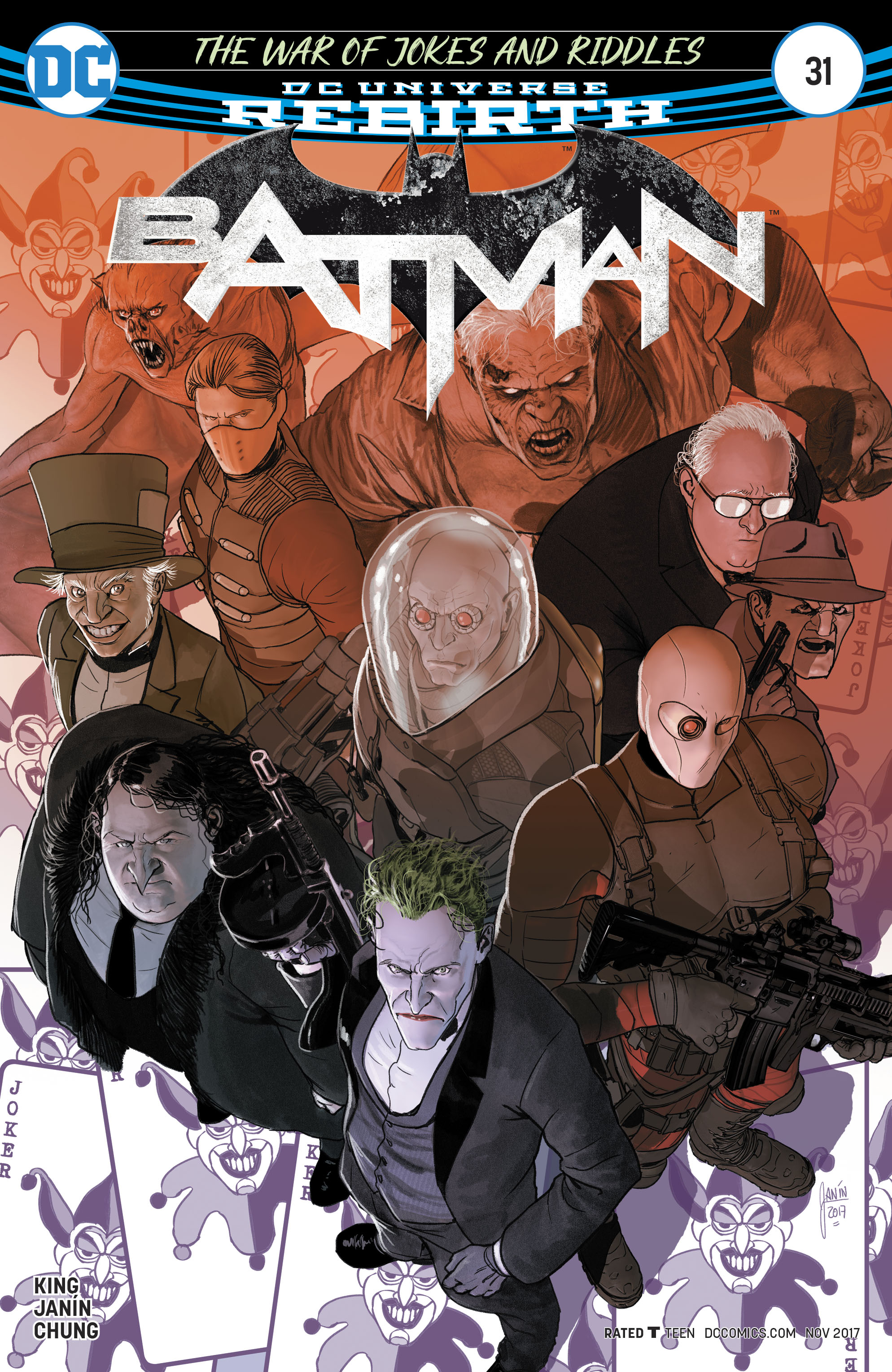 Batman Vol 3 #31 Cover A Regular Mikel Janin Cover