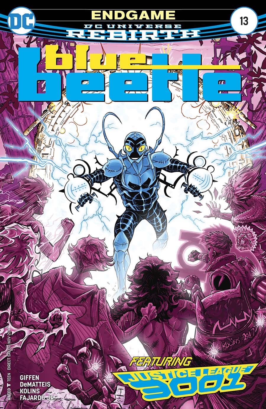 Blue Beetle (DC) Vol 4 #13 Cover A Regular Scott Kolins Cover