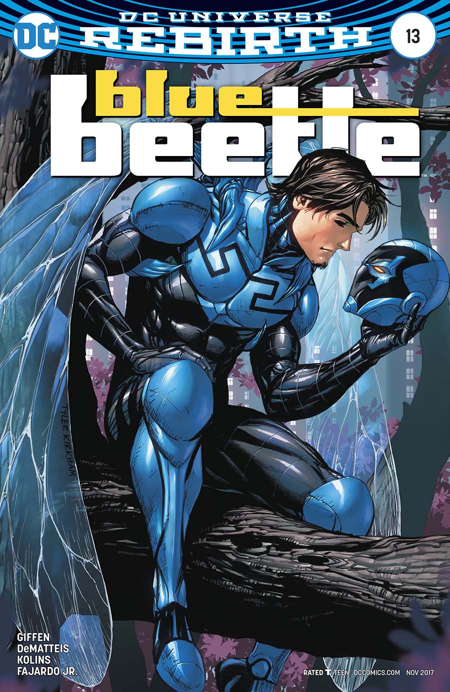 Blue Beetle (DC) Vol 4 #13 Cover B Variant Tyler Kirkham Cover