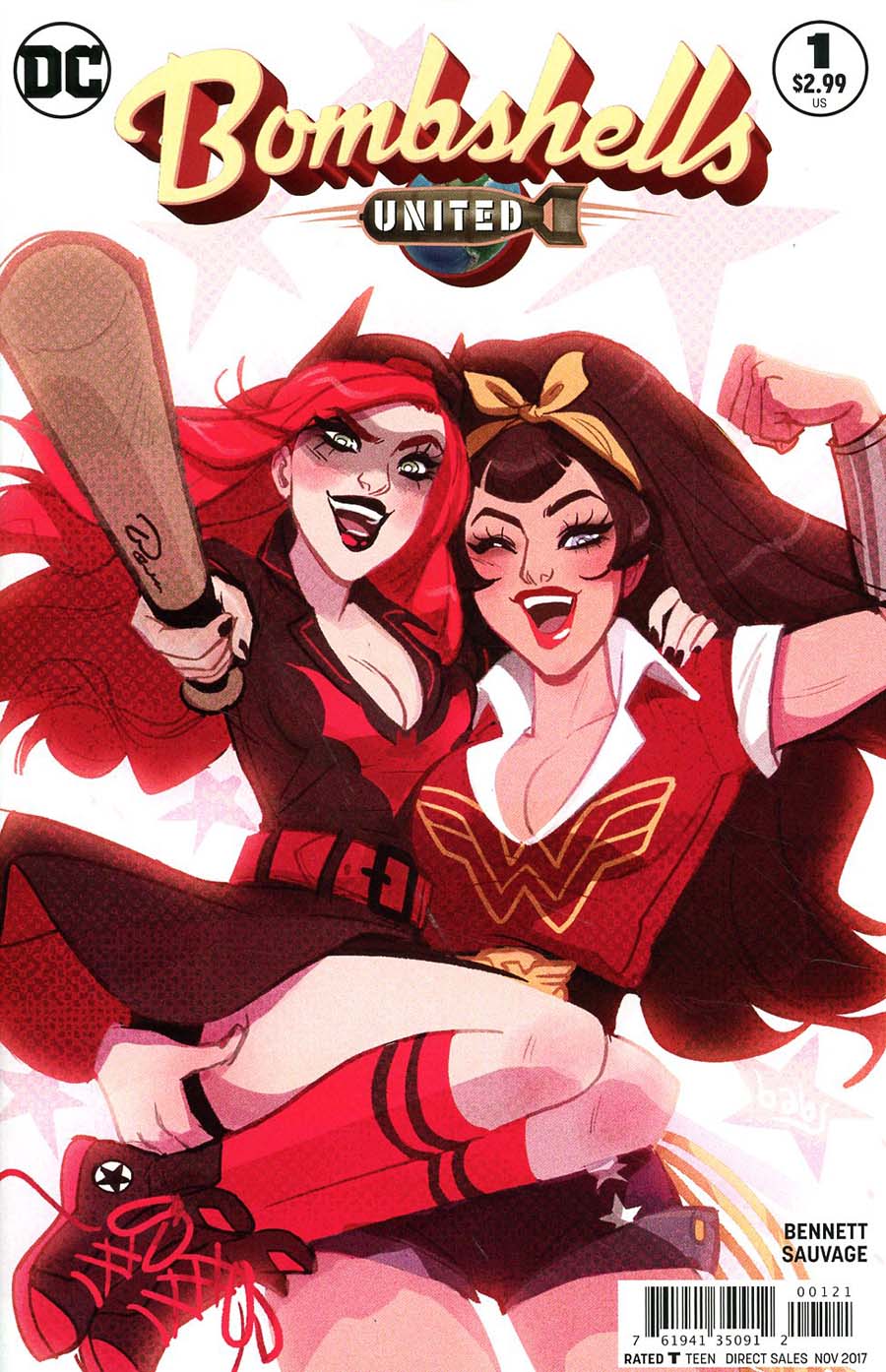 Bombshells United #1 Cover B Variant Babs Tarr Cover