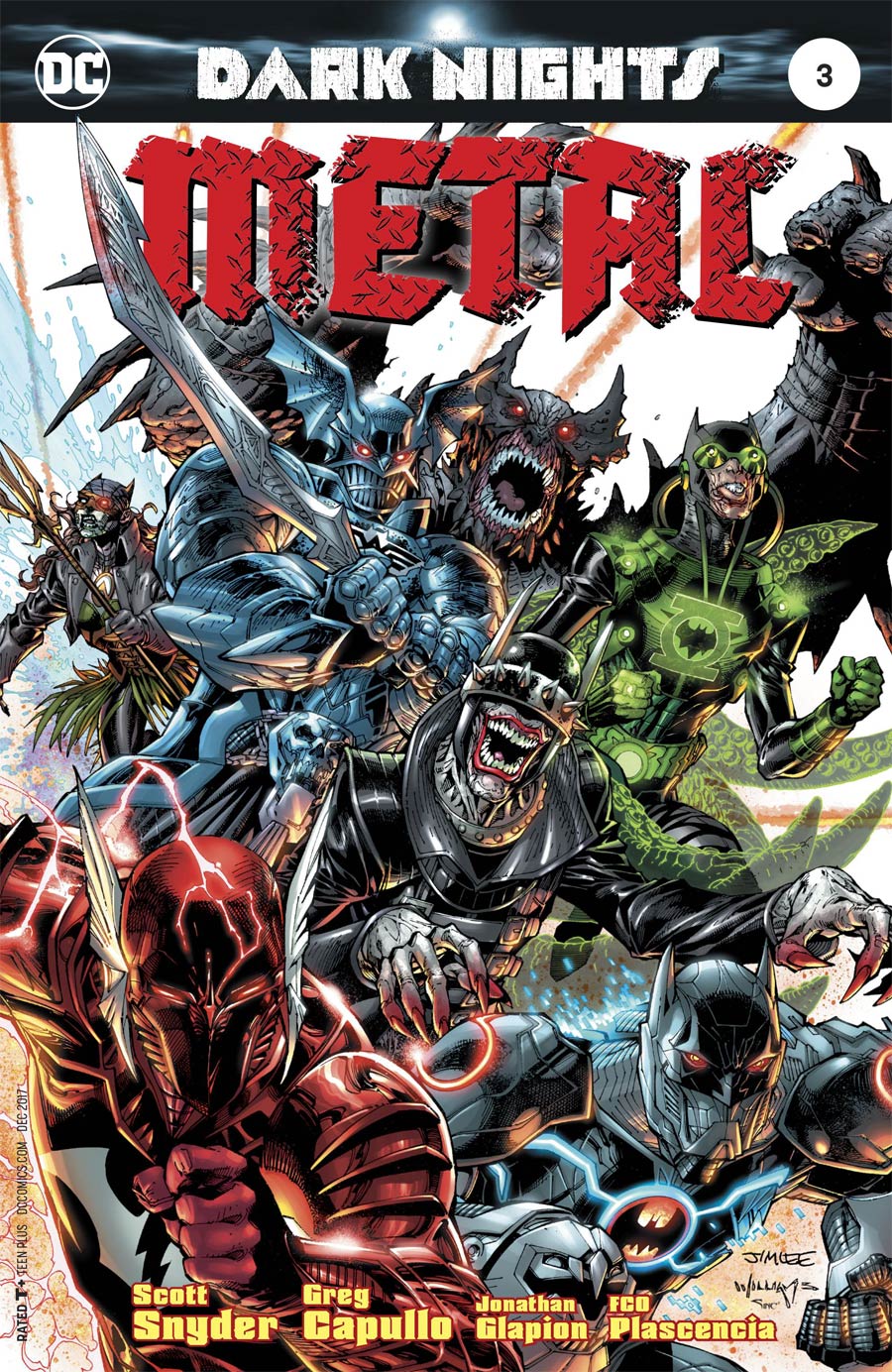 Dark Nights Metal #3 Cover C Variant Jim Lee Cover