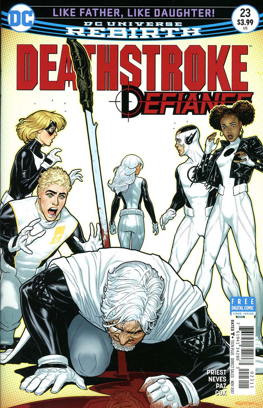 Deathstroke Vol 4 #23 Cover A Regular Ryan Sook Cover