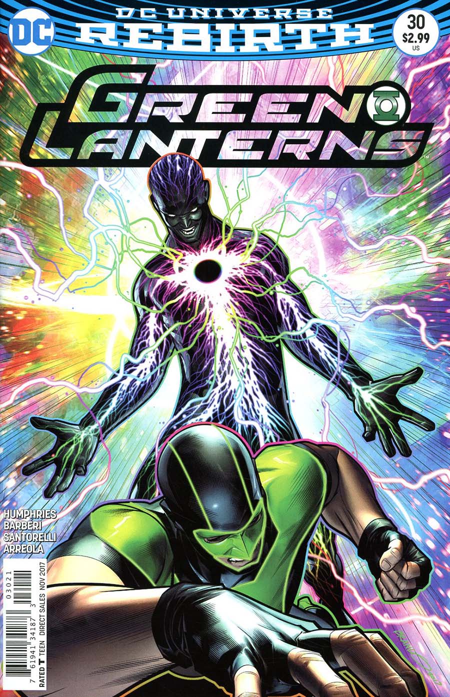 Green Lanterns #30 Cover B Variant Brandon Peterson Cover