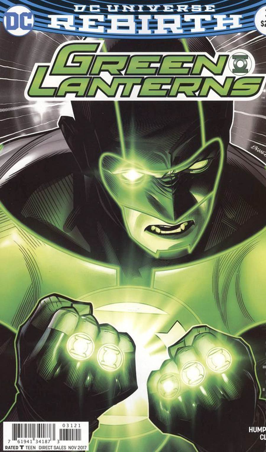 Green Lanterns #31 Cover B Variant Brandon Peterson Cover