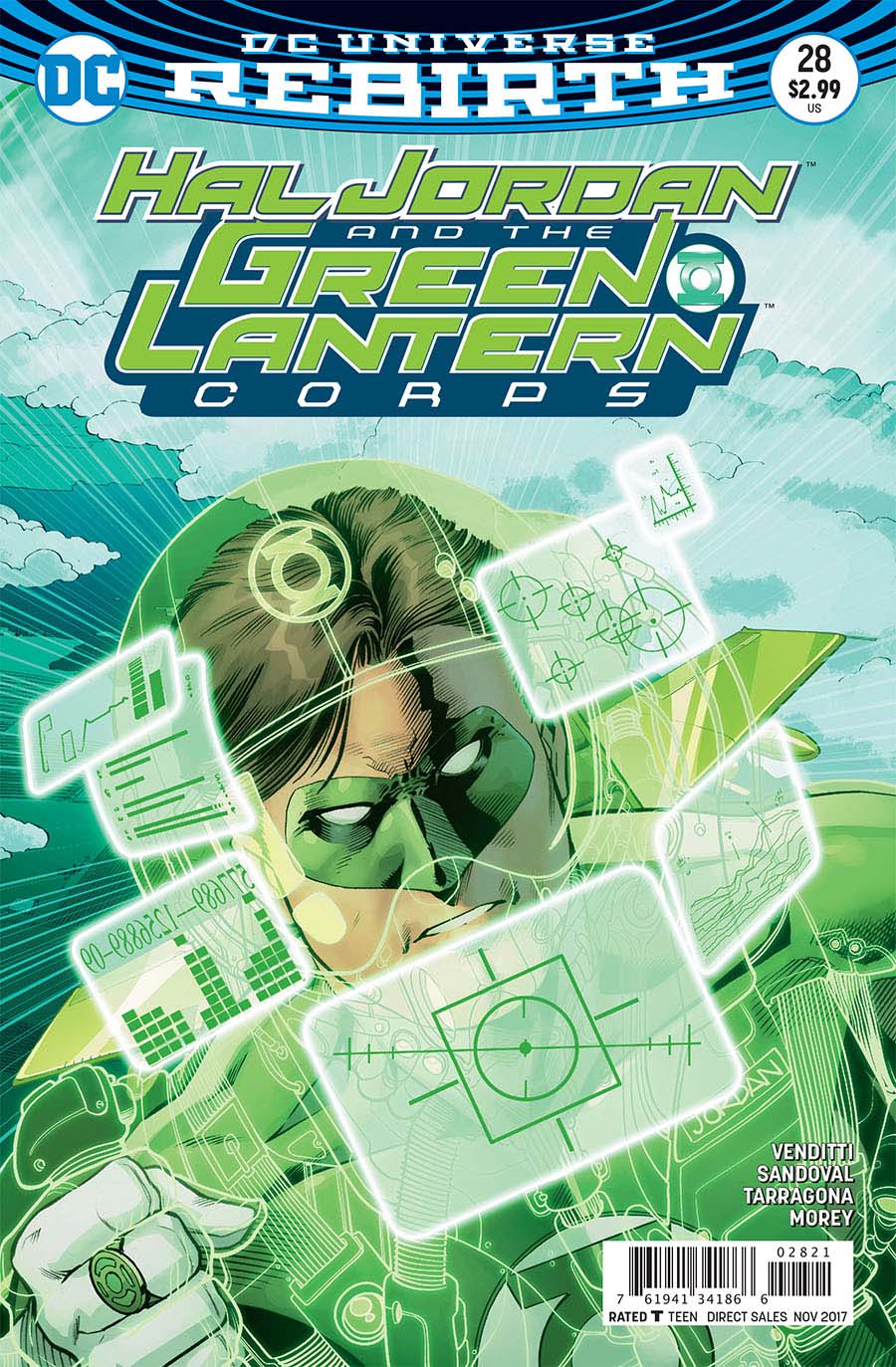 Hal Jordan And The Green Lantern Corps #28 Cover B Variant Barry Kitson Cover