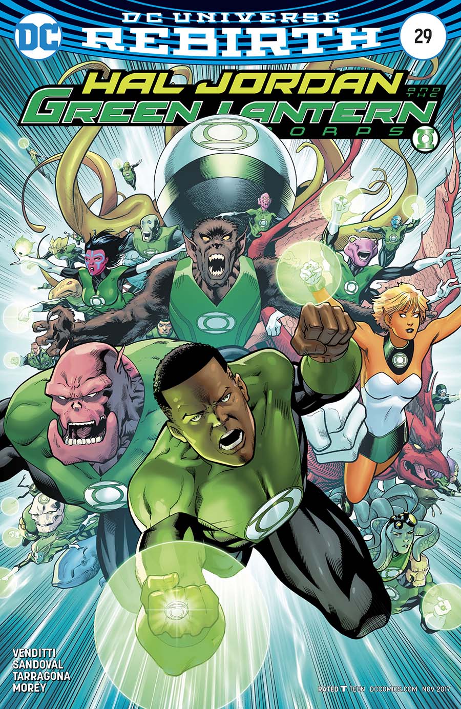 Hal Jordan And The Green Lantern Corps #29 Cover B Variant Barry Kitson Cover