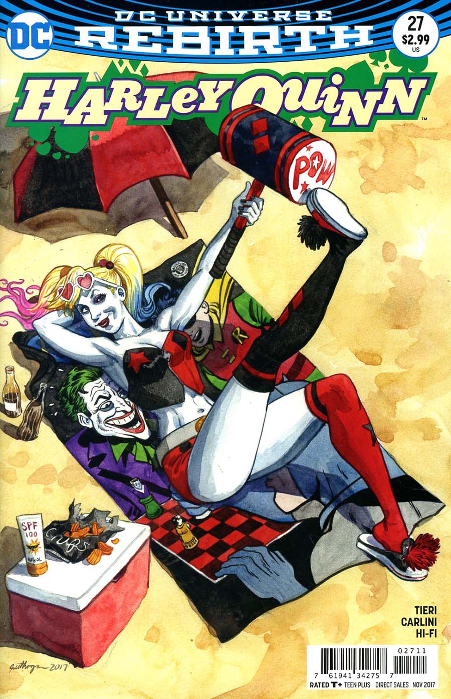 Harley Quinn Vol 3 #27 Cover A Regular Jill Thompson Cover