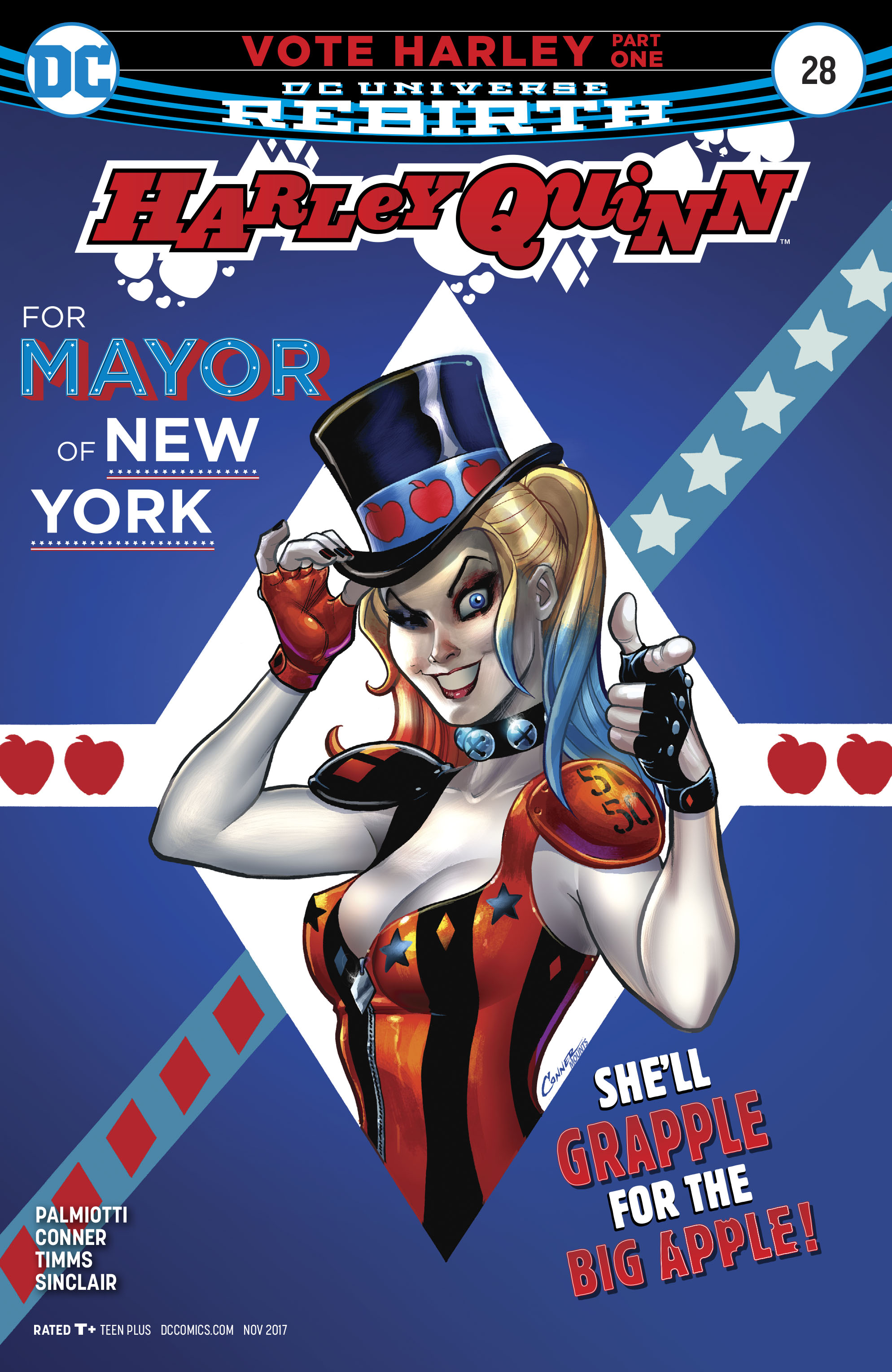 Harley Quinn Vol 3 #28 Cover A Regular Amanda Conner Cover