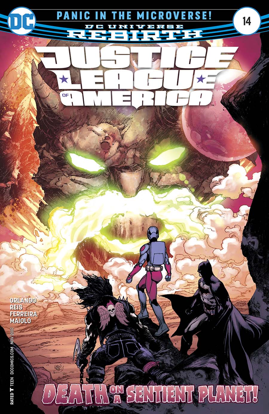 Justice League Of America Vol 5 #14 Cover A Regular Ivan Reis & Joe Prado Cover