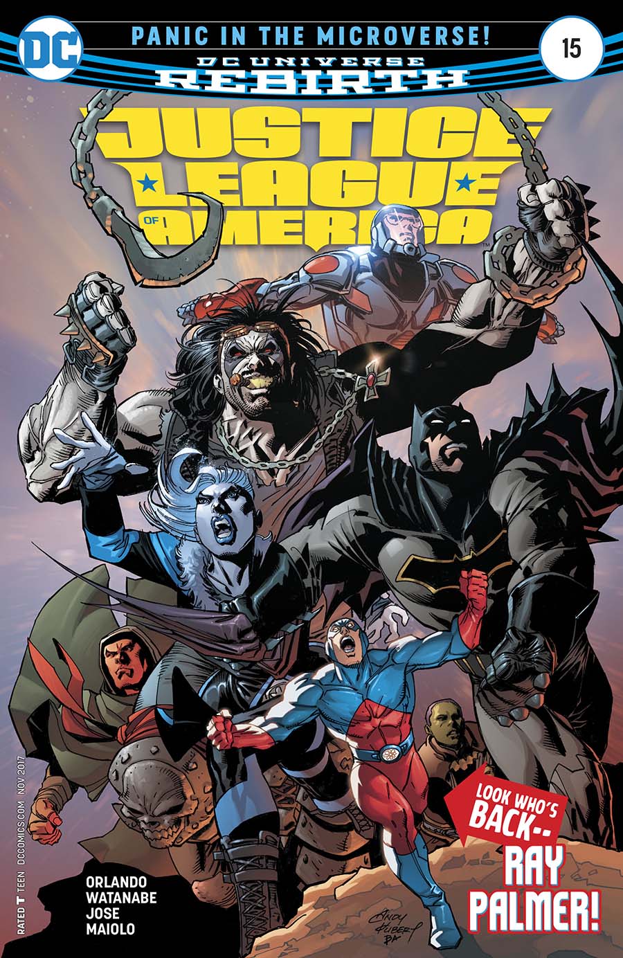 Justice League Of America Vol 5 #15 Cover A Regular Ivan Reis & Joe Prado Cover