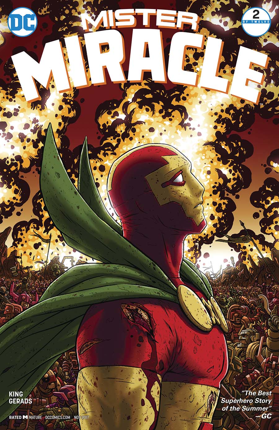 Mister Miracle Vol 4 #2 Cover A 1st Ptg Regular Nick Derington Cover