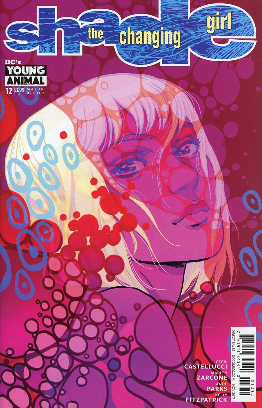 Shade The Changing Girl #12 Cover A Regular Becky Cloonan Cover