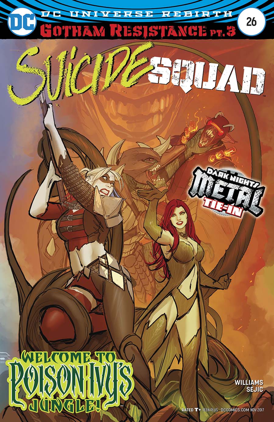 Suicide Squad Vol 4 #26 Cover A Regular Stjepan Sejic Cover (Gotham Resistance Part 3)(Dark Nights Metal Tie-In)
