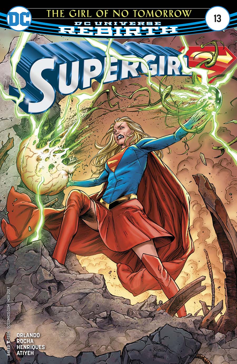 Supergirl Vol 7 #13 Cover A Regular Robson Rocha & Daniel Henriques Cover