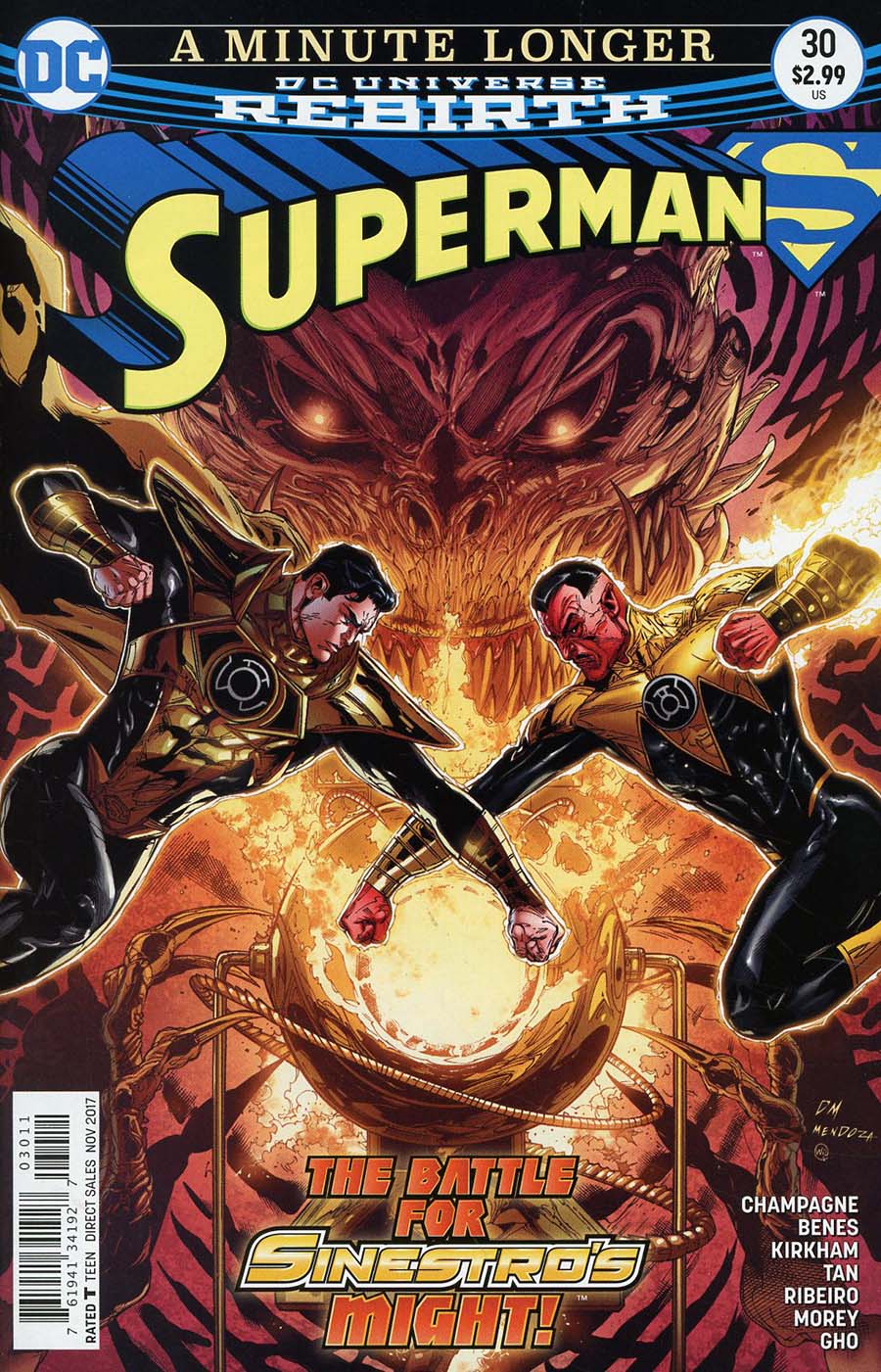 Superman Vol 5 #30 Cover A Regular Doug Mahnke Cover