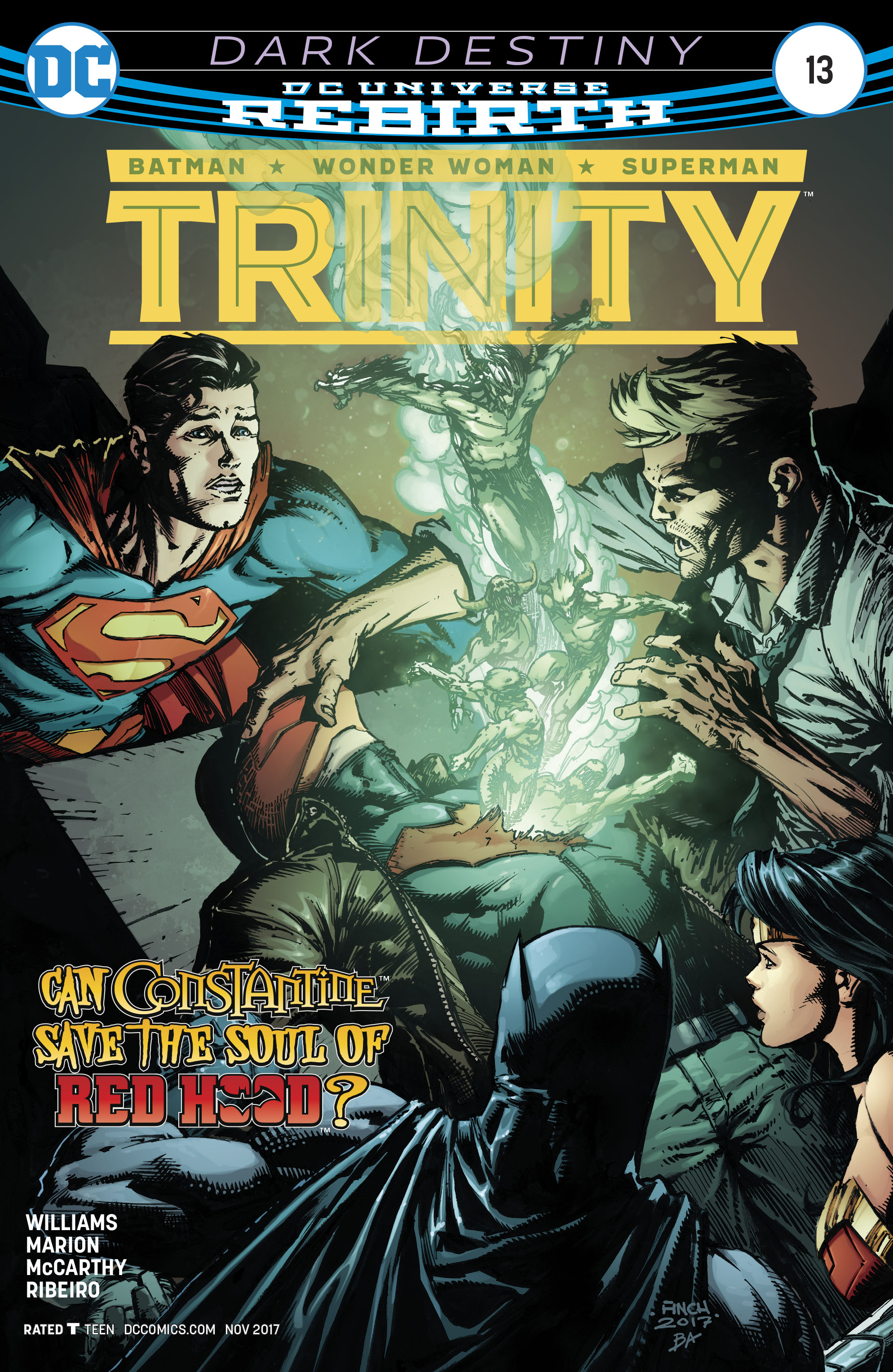 Trinity Vol 2 #13 Cover A Regular David Finch Cover