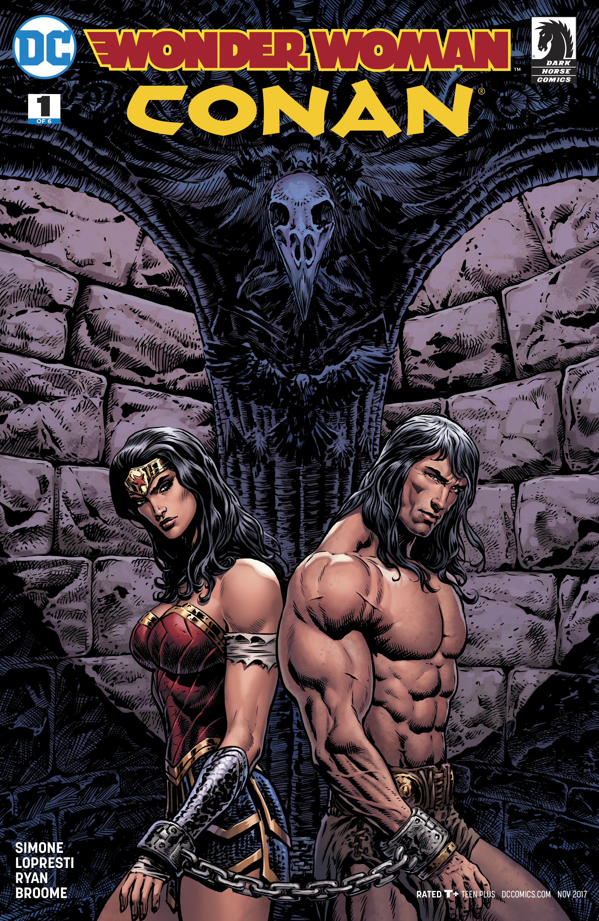 Wonder Woman Conan #1 Cover B Variant Liam Sharp Cover