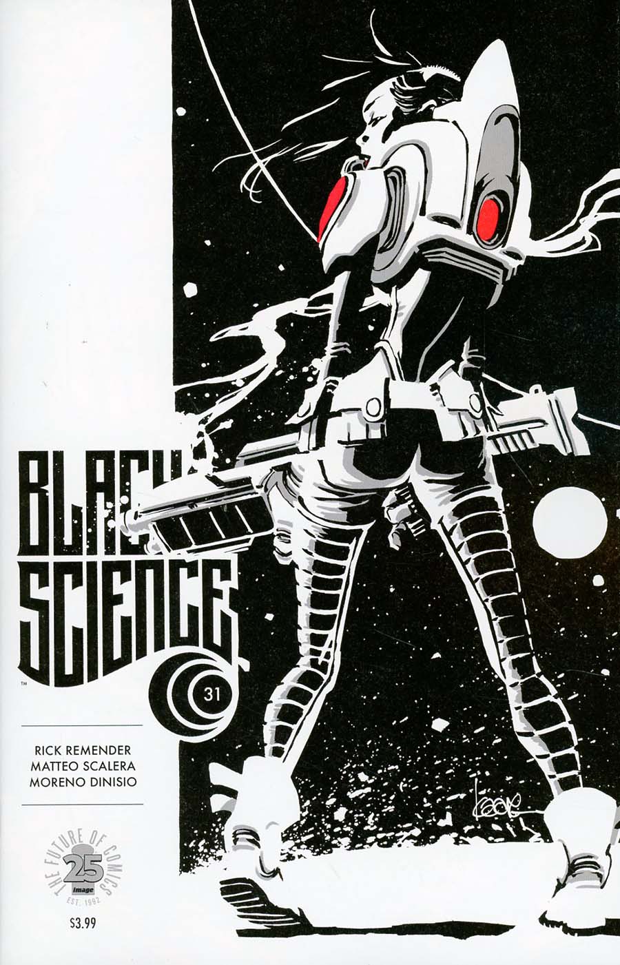 Black Science #31 Cover B Variant Kaare Andrews Cover