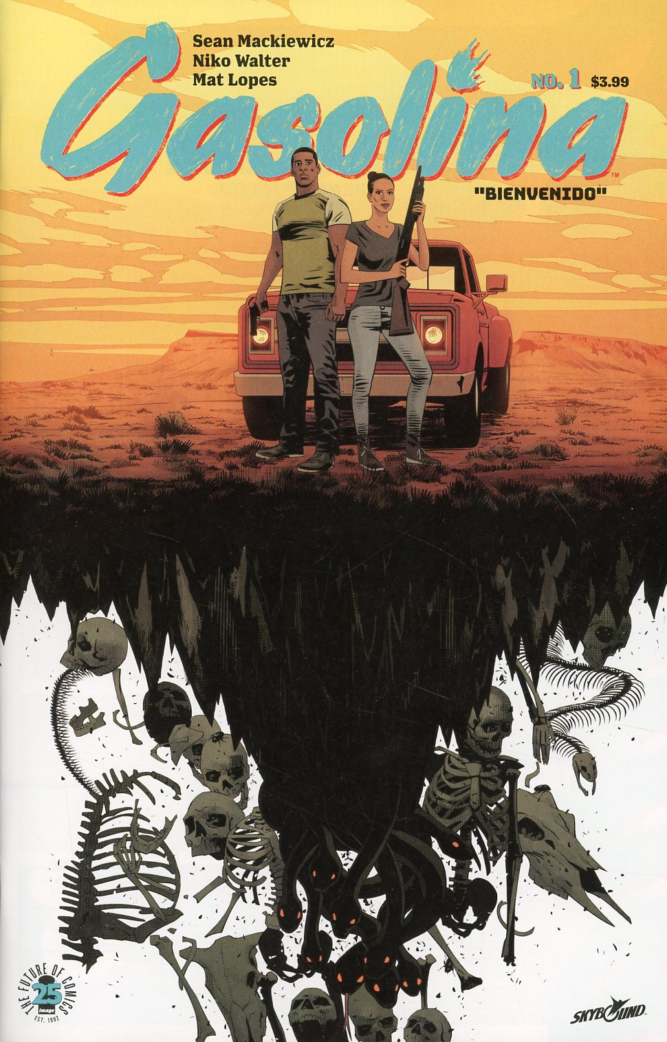 Gasolina #1 Cover A 1st Ptg Regular Niko Walter & Mat Lopes Cover