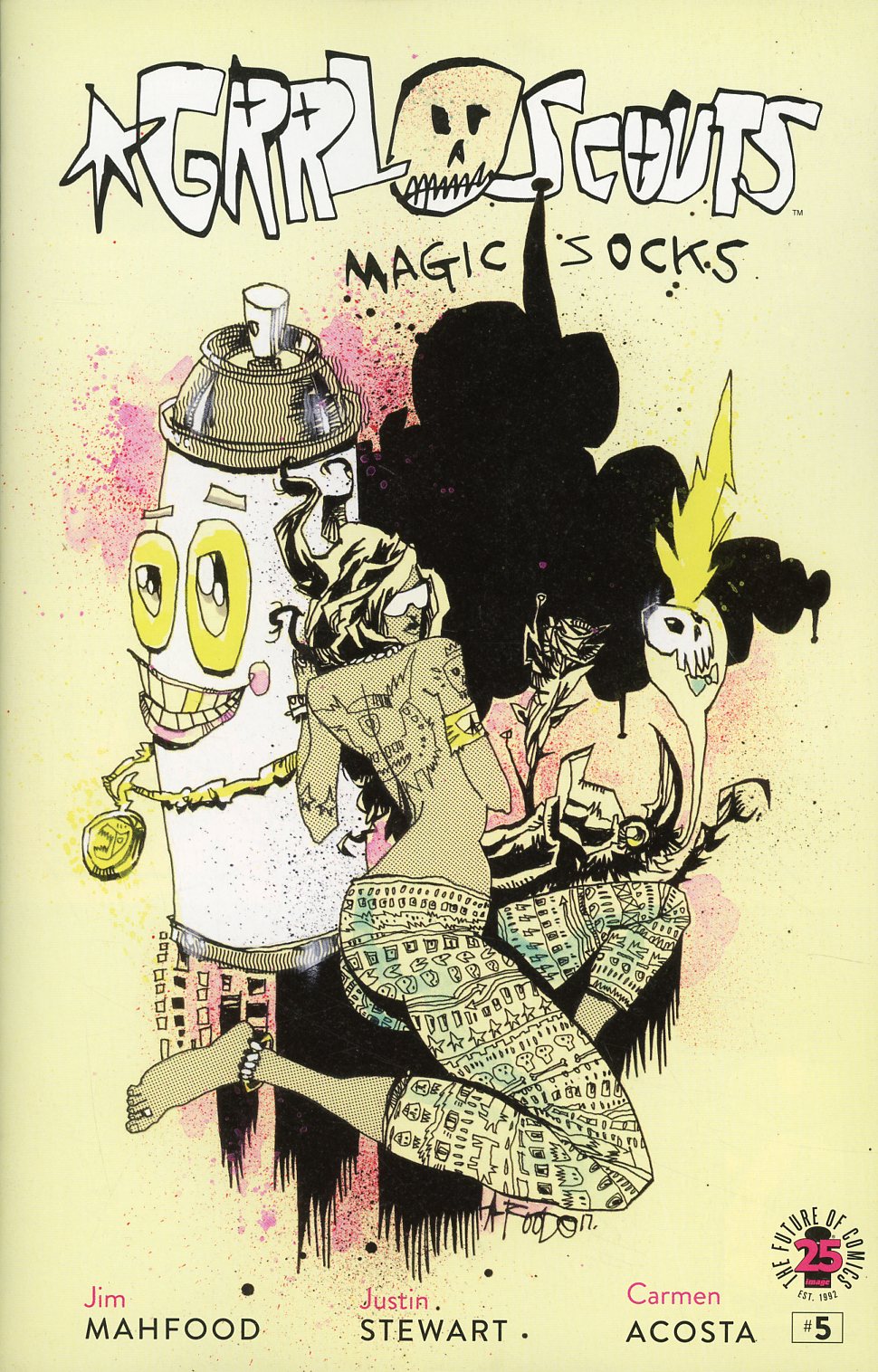 Grrl Scouts Magic Socks #5 Cover A Regular Jim Mahfood Cover
