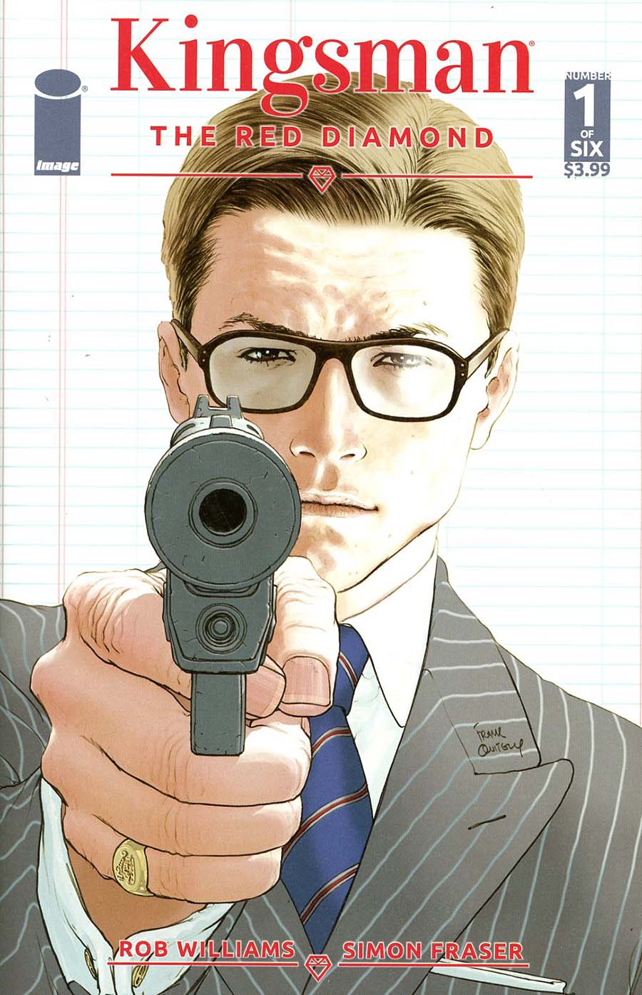 Kingsman Red Diamond #1 Cover A Regular Frank Quitely Color Cover