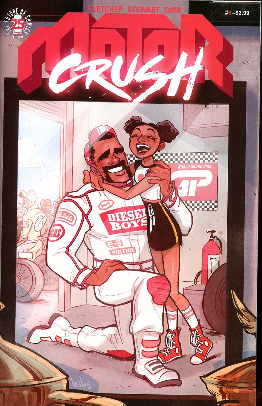 Motor Crush #6 Cover A Regular Babs Tarr Cover